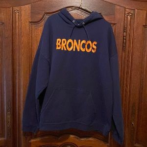 Bronco’s Hoodie Sweatshirt 2XL
